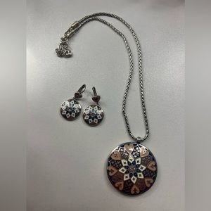 Earring and Necklace set by Brighton